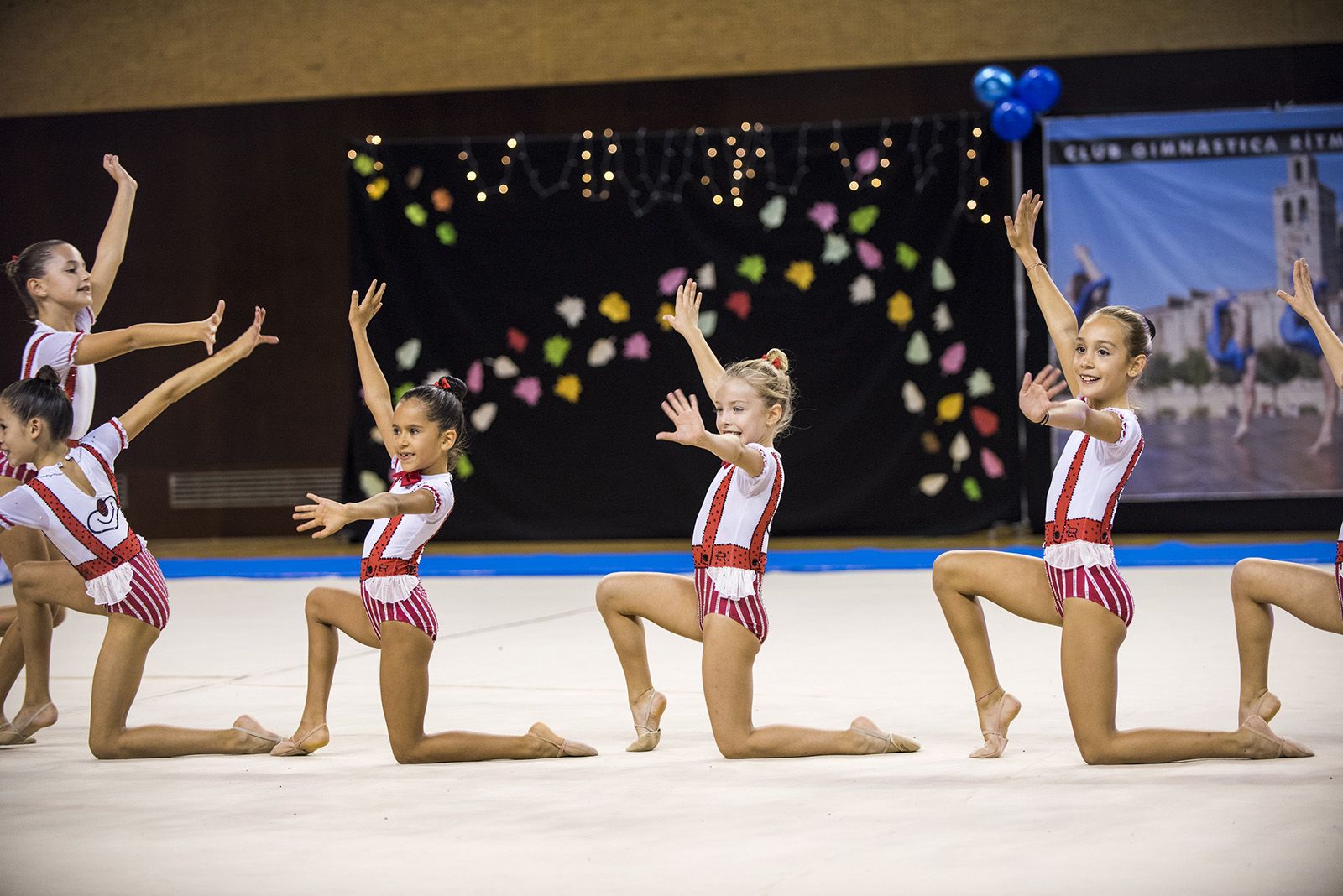 Presentació d'equips del Club Gimnàstica Rítmica i Estètica Sant Cugat. FOTO: Bernat Millet (TOT Sant Cugat)