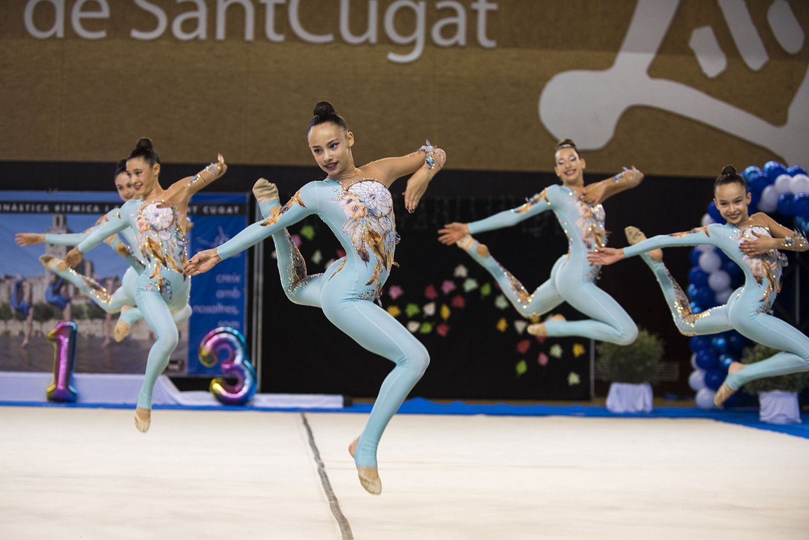 Campionat de Catalunya d'estètica de grup. FOTO: Bernat Millet.