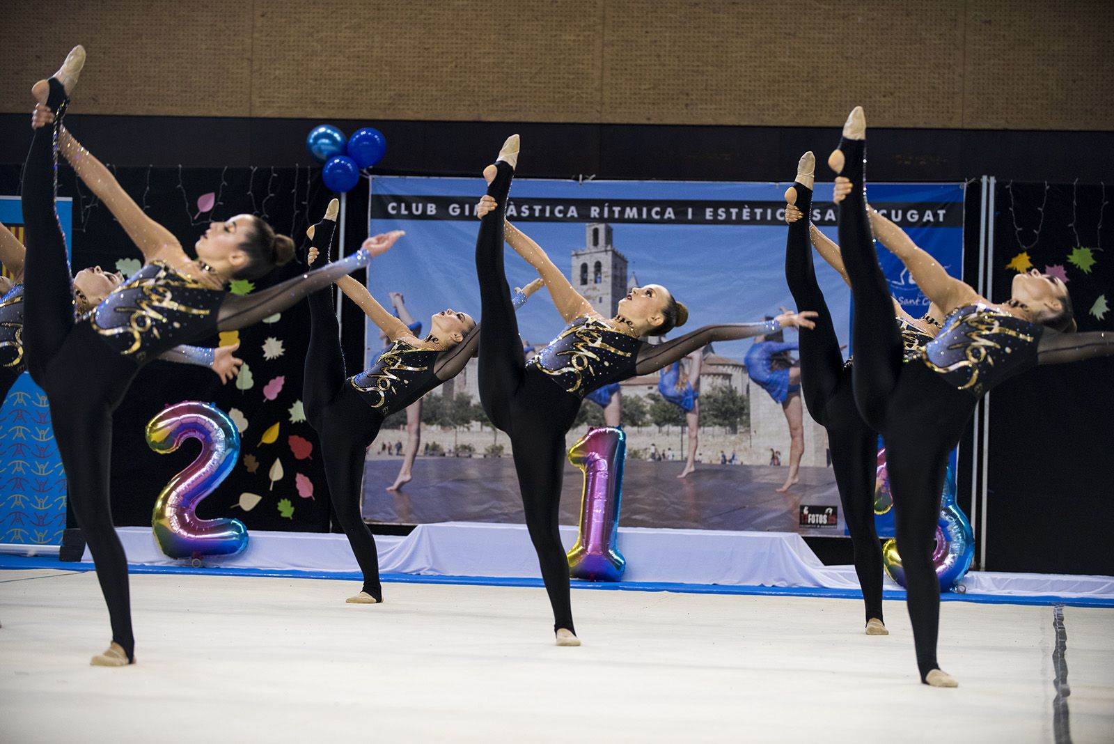 Campionat de Catalunya d'estètica de grup. FOTO: Bernat Millet.