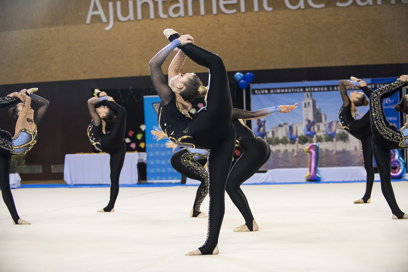 Campionat de Catalunya d'estètica de grup. FOTO: Bernat Millet.