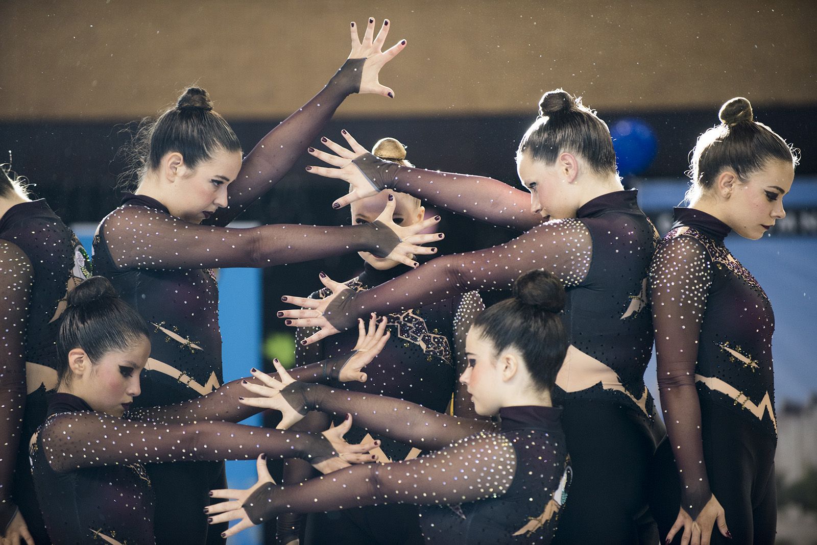 Campionat de Catalunya d'estètica de grup. FOTO: Bernat Millet.