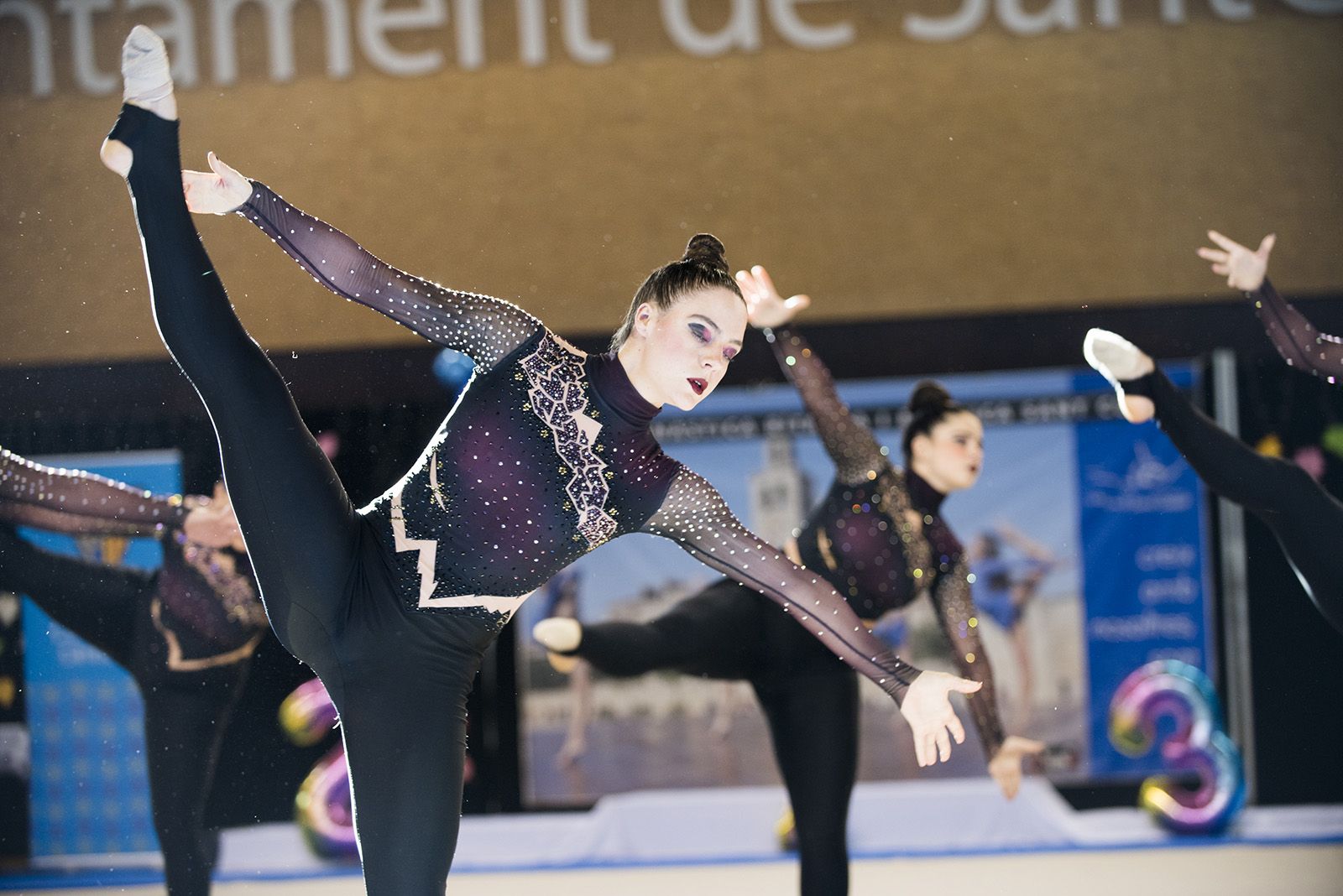 Campionat de Catalunya d'estètica de grup. FOTO: Bernat Millet.