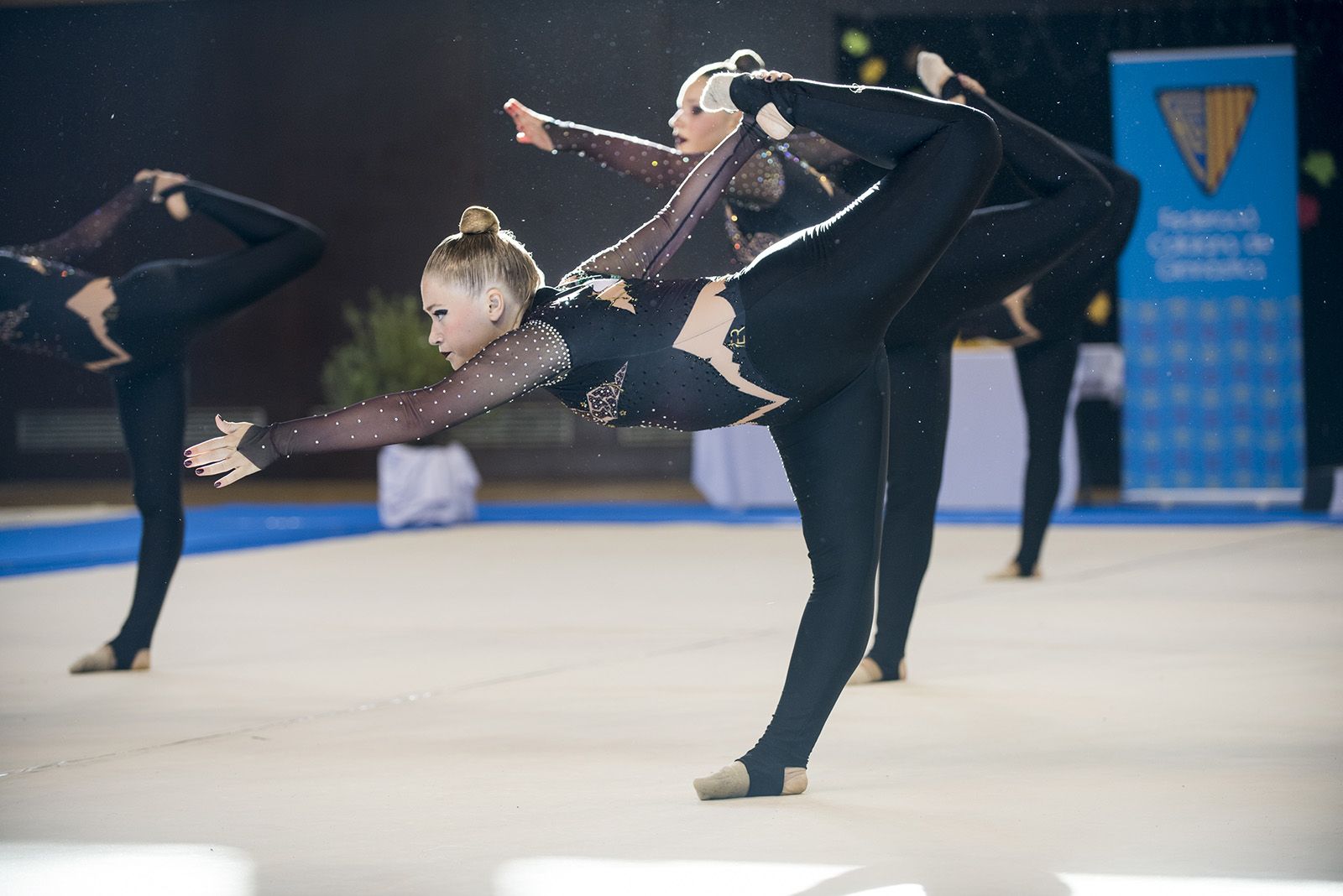 Campionat de Catalunya d'estètica de grup. FOTO: Bernat Millet.