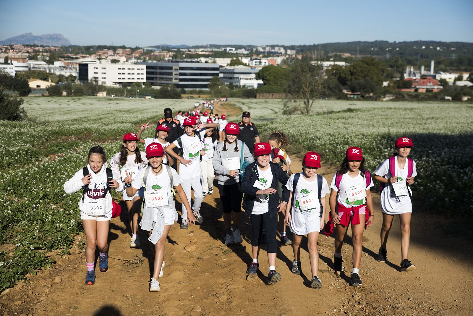 La Marxa Infantil del Club Muntanyenc de Sant Cugat de 2024 FOTO: Bernat Millet