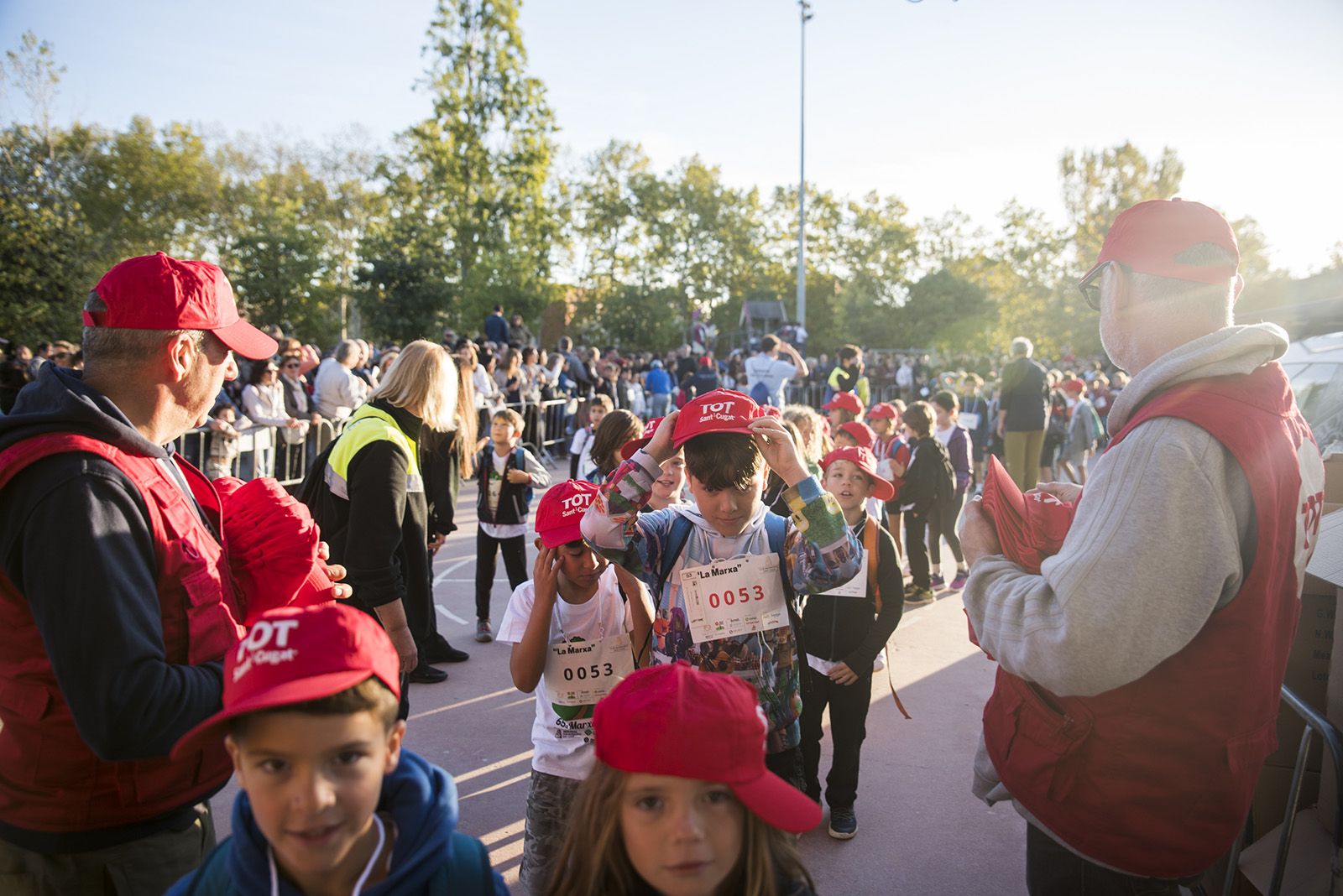 La Marxa Infantil del Club Muntanyenc de Sant Cugat de 2024 FOTO: Bernat Millet