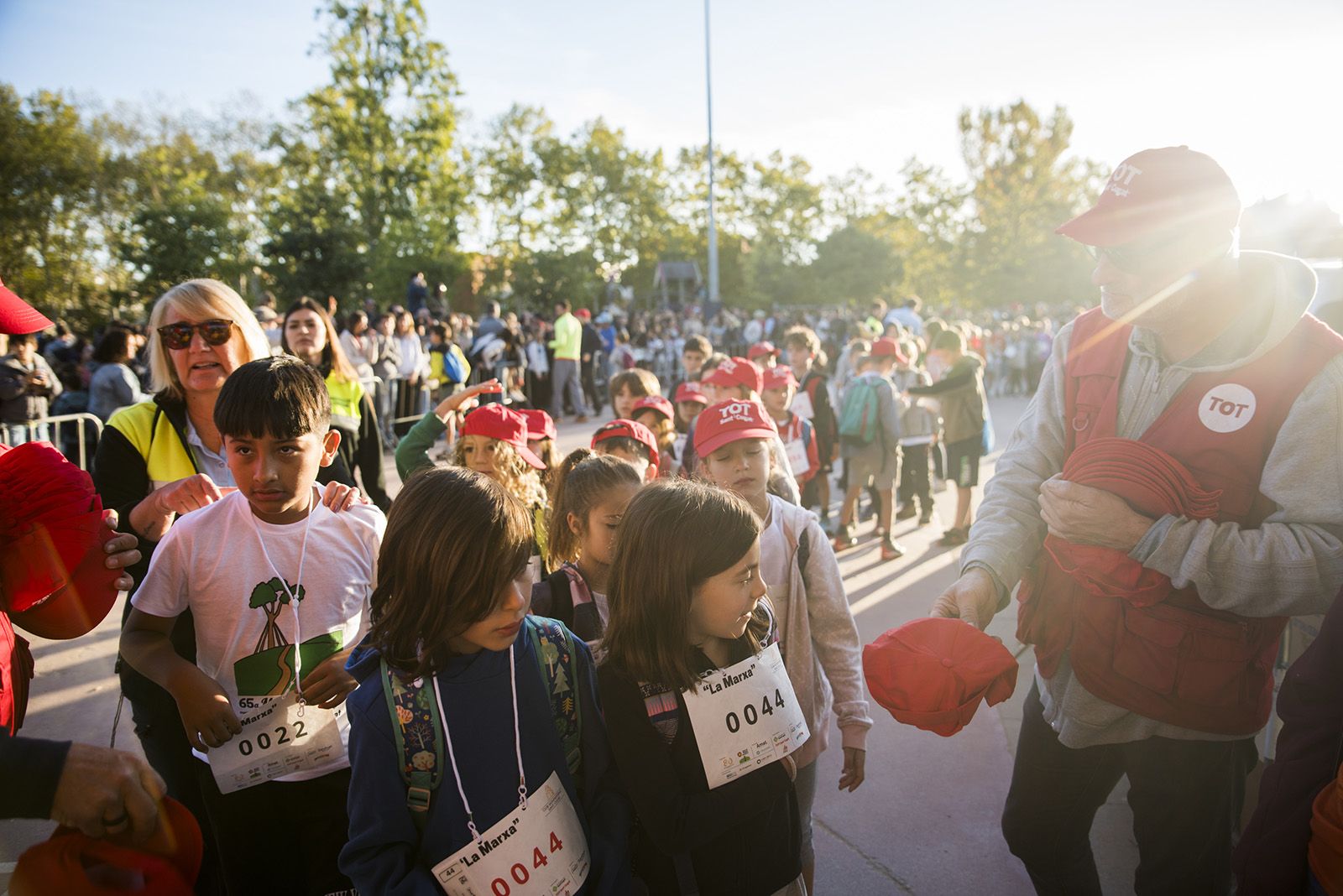 La Marxa Infantil del Club Muntanyenc de Sant Cugat de 2024 FOTO: Bernat Millet