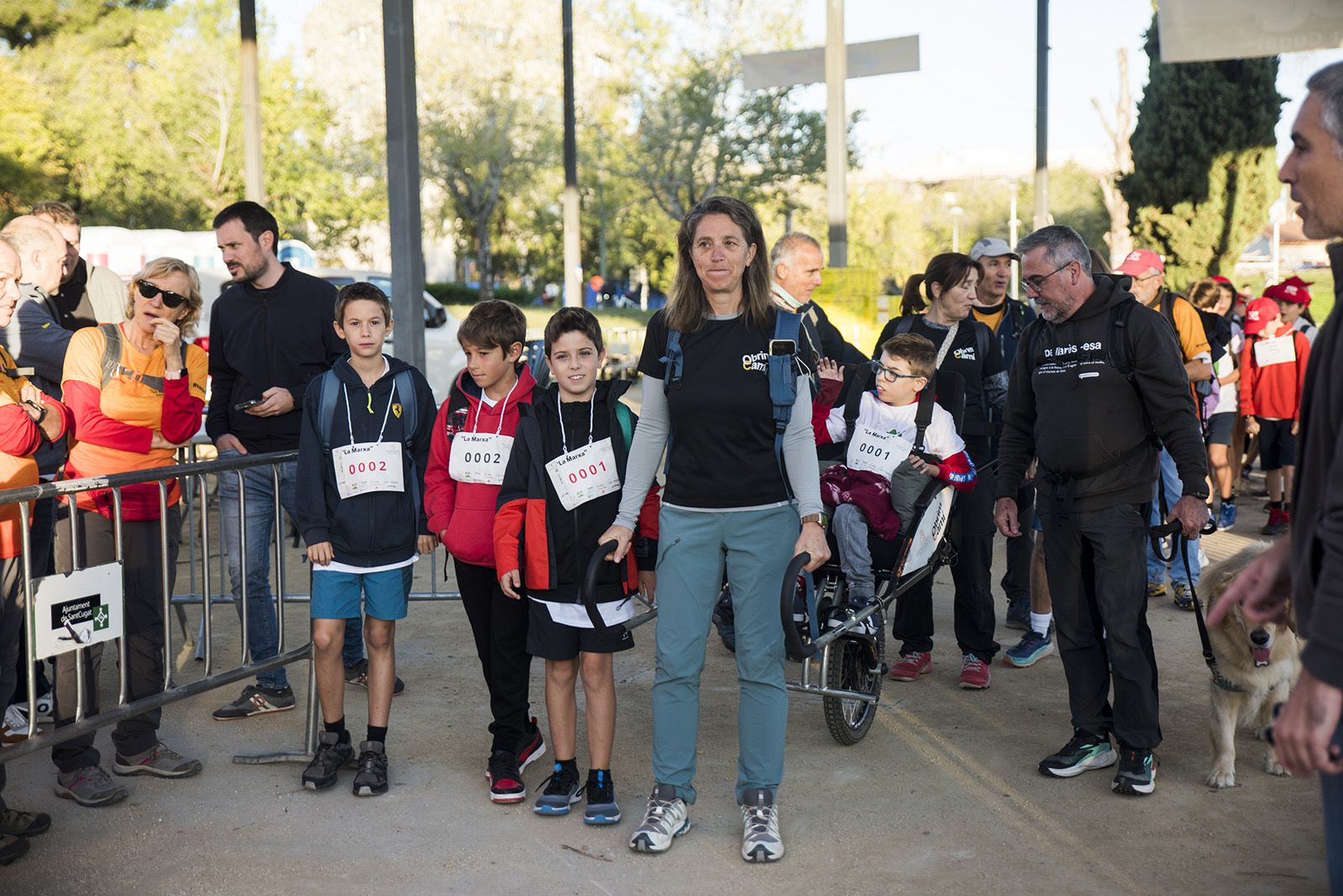 La Marxa Infantil del Club Muntanyenc de Sant Cugat de 2024 FOTO: Bernat Millet