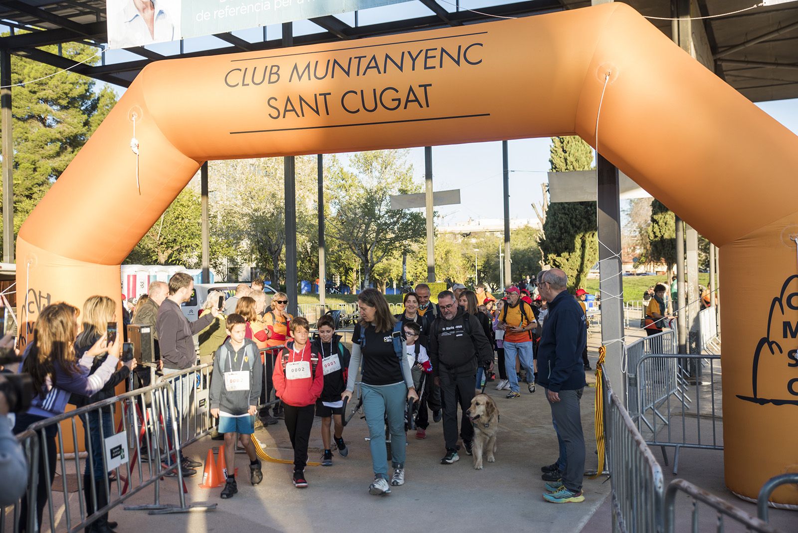 La Marxa Infantil del Club Muntanyenc de Sant Cugat de 2024 FOTO: Bernat Millet