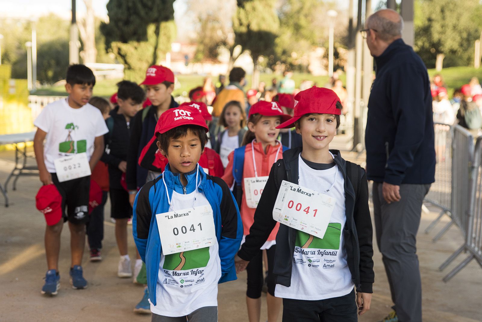 La Marxa Infantil del Club Muntanyenc de Sant Cugat de 2024 FOTO: Bernat Millet