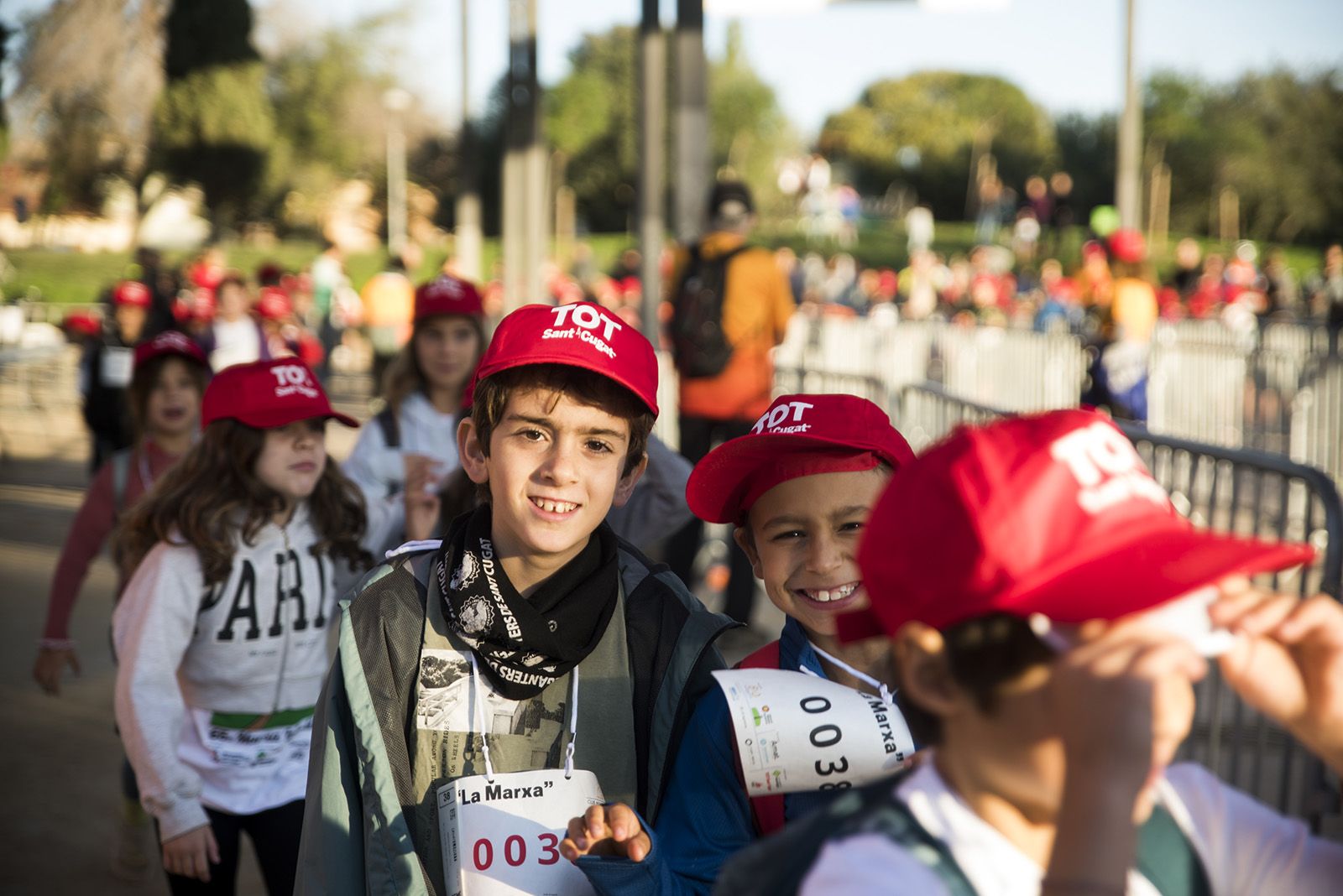 La Marxa Infantil del Club Muntanyenc de Sant Cugat de 2024 FOTO: Bernat Millet