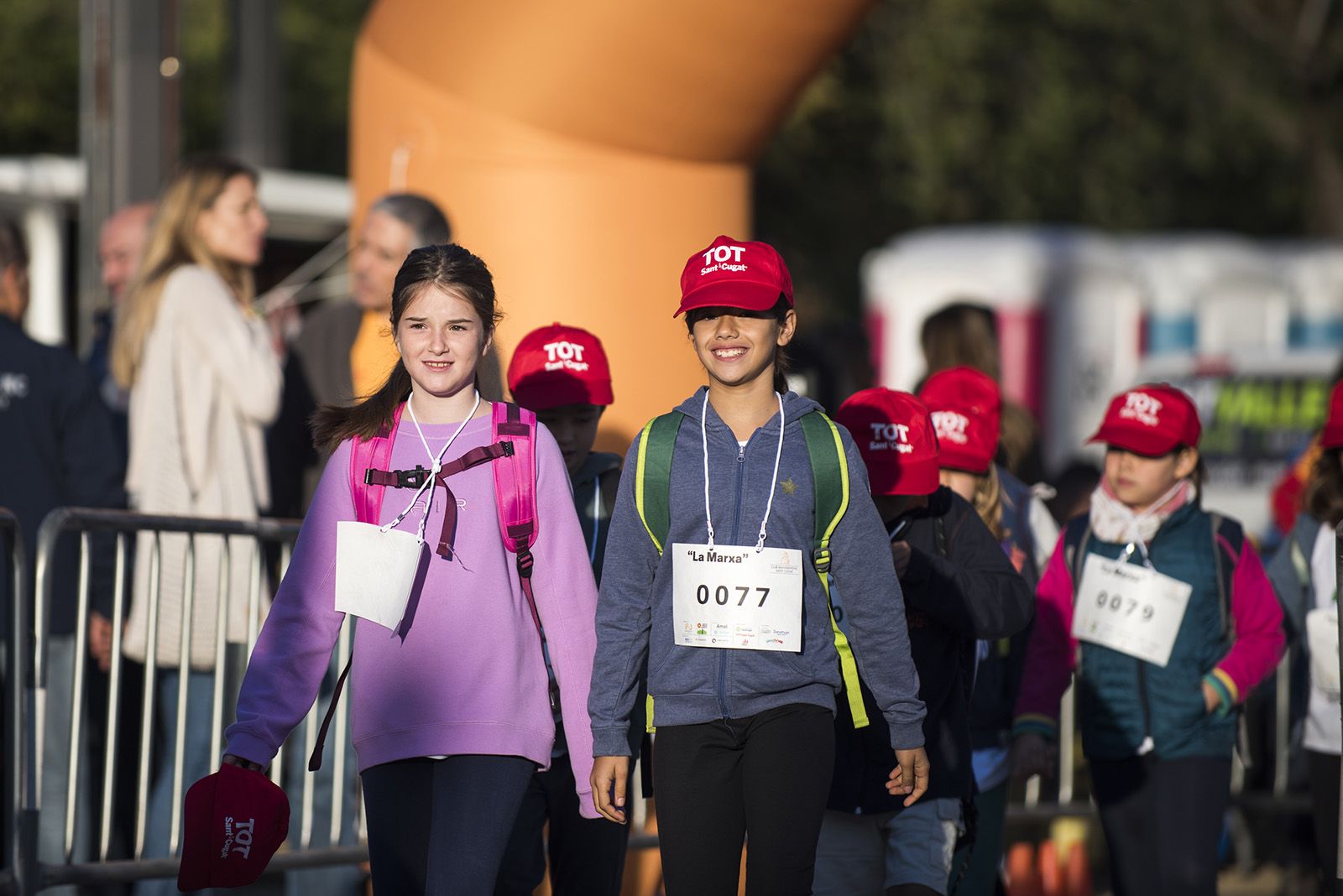 La Marxa Infantil del Club Muntanyenc de Sant Cugat de 2024 FOTO: Bernat Millet