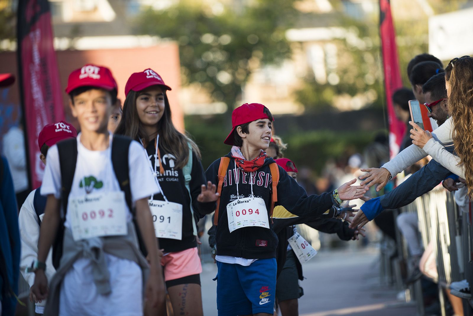 La Marxa Infantil del Club Muntanyenc de Sant Cugat de 2024 FOTO: Bernat Millet