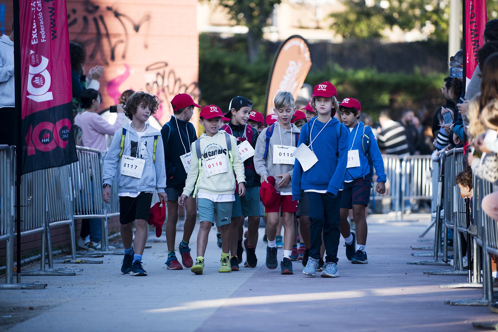 La Marxa Infantil del Club Muntanyenc de Sant Cugat de 2024 FOTO: Bernat Millet