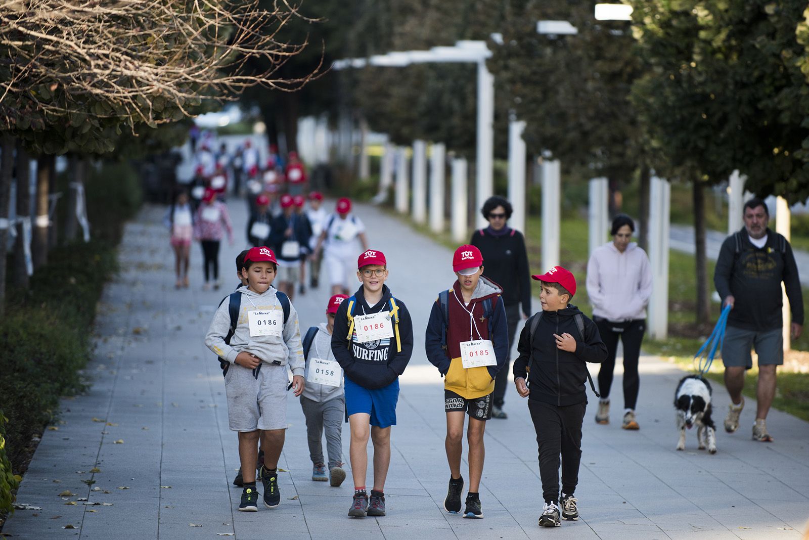 La Marxa Infantil del Club Muntanyenc de Sant Cugat de 2024 FOTO: Bernat Millet