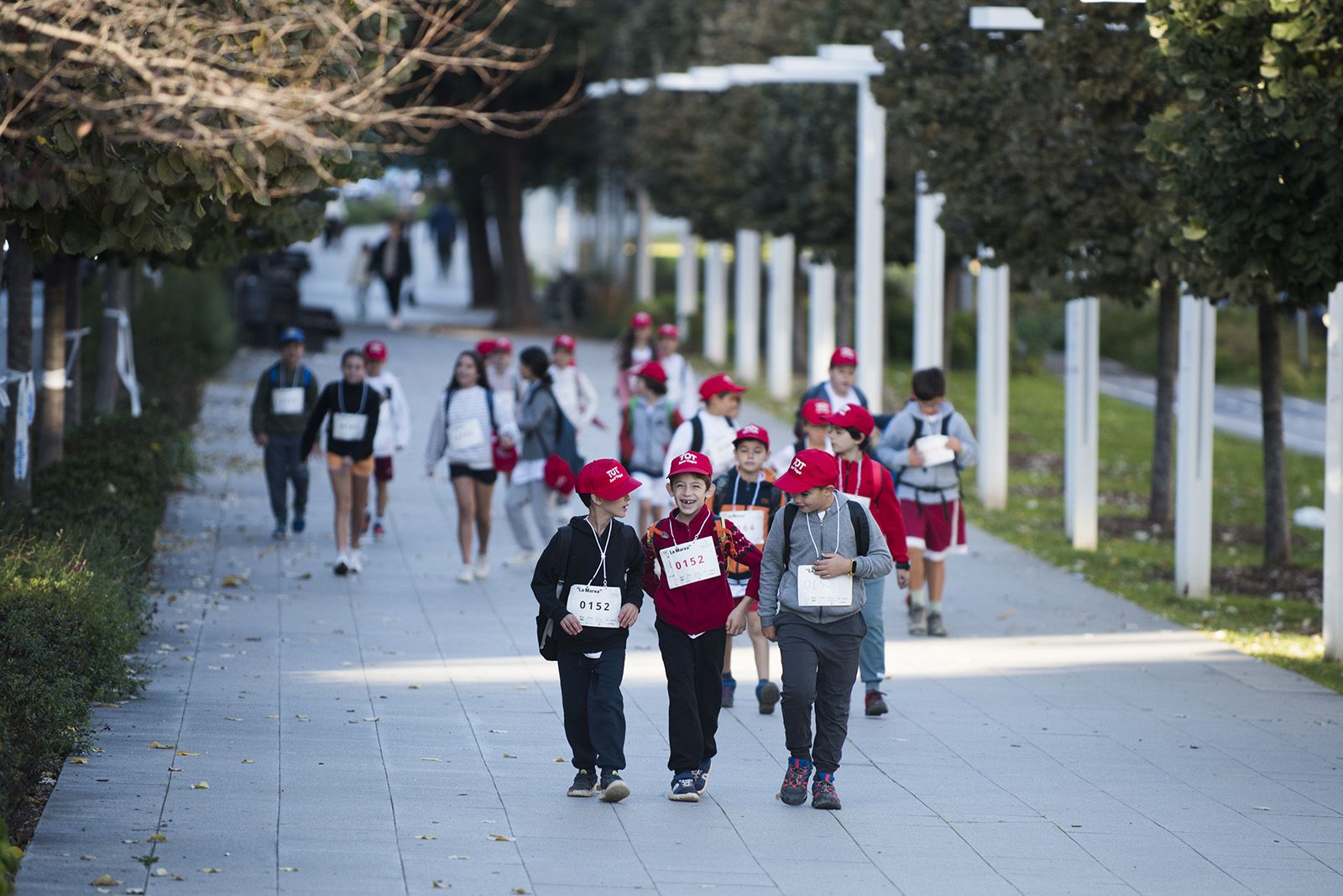 La Marxa Infantil del Club Muntanyenc de Sant Cugat de 2024 FOTO: Bernat Millet