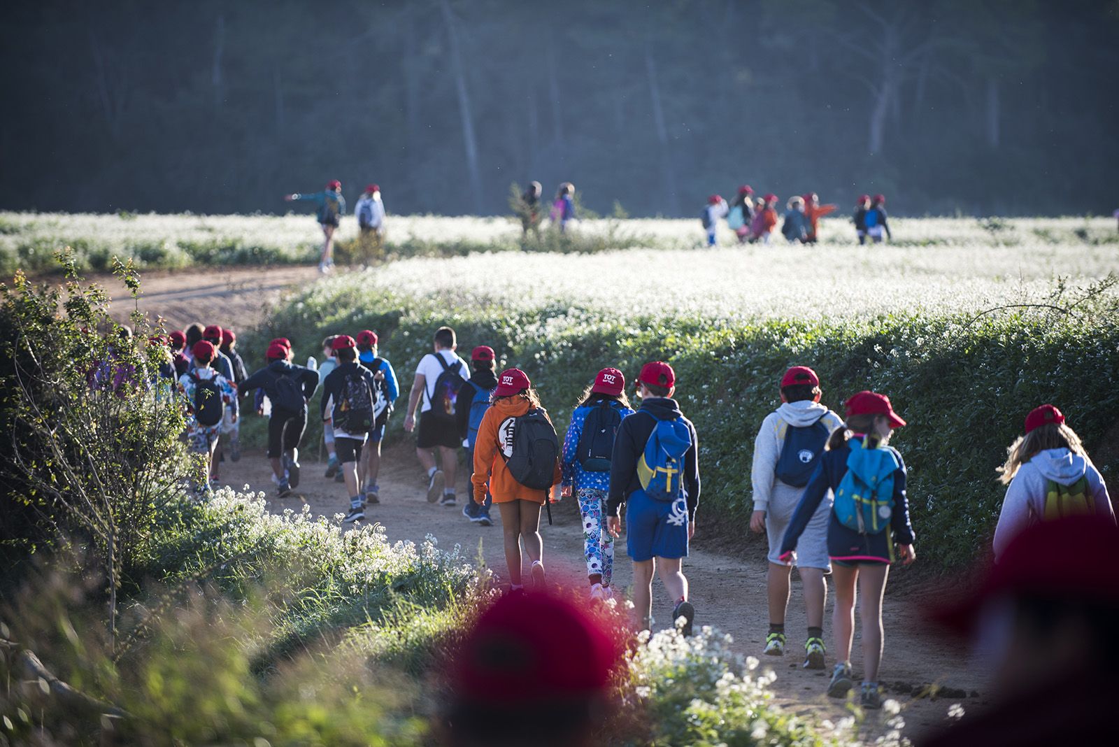 La Marxa Infantil del Club Muntanyenc de Sant Cugat de 2024 FOTO: Bernat Millet