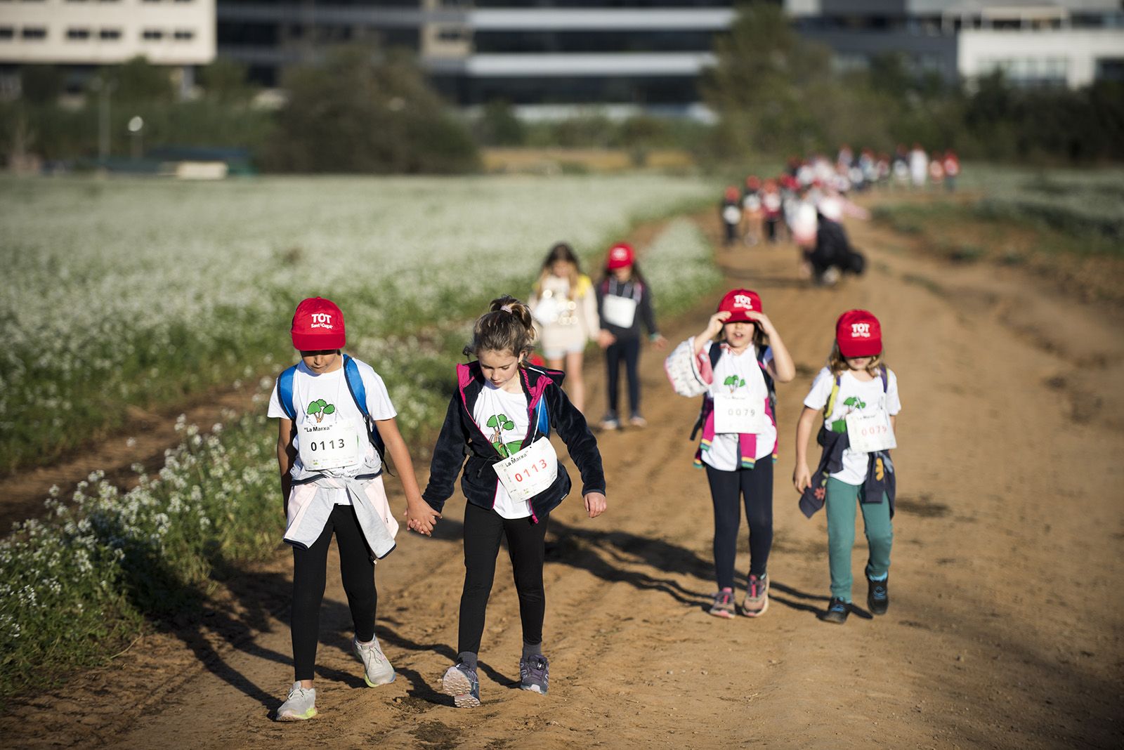 La Marxa Infantil del Club Muntanyenc de Sant Cugat de 2024 FOTO: Bernat Millet