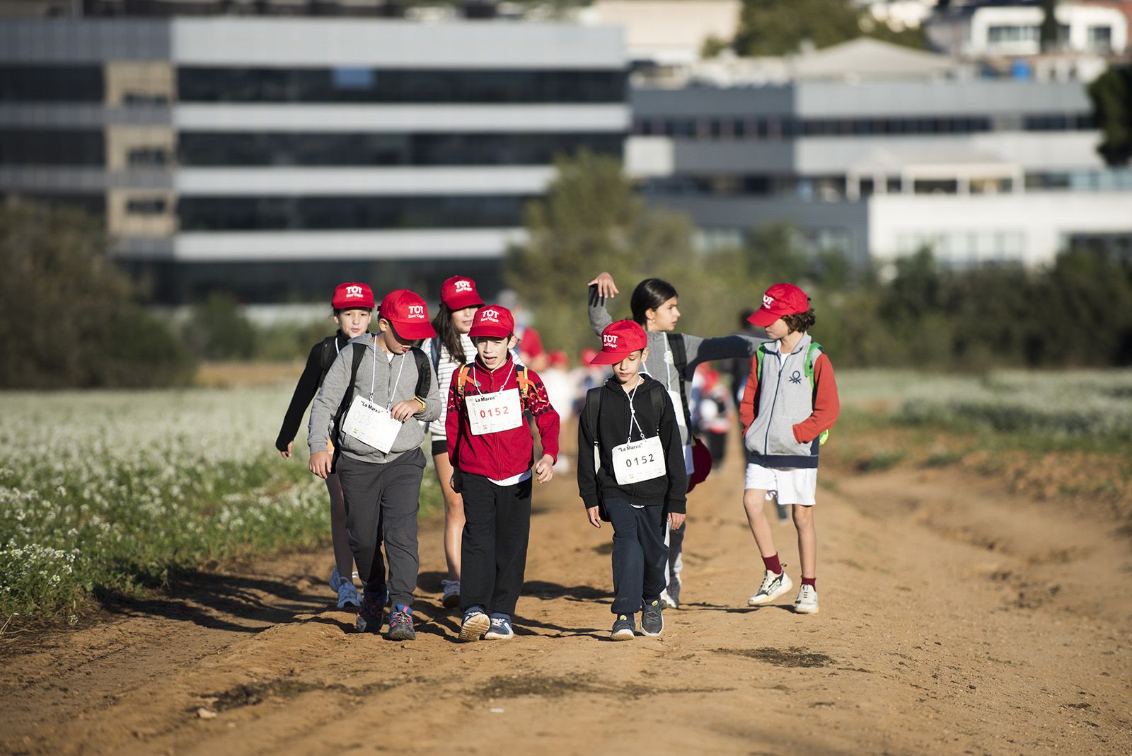 La Marxa Infantil del Club Muntanyenc de Sant Cugat de 2024 FOTO: Bernat Millet