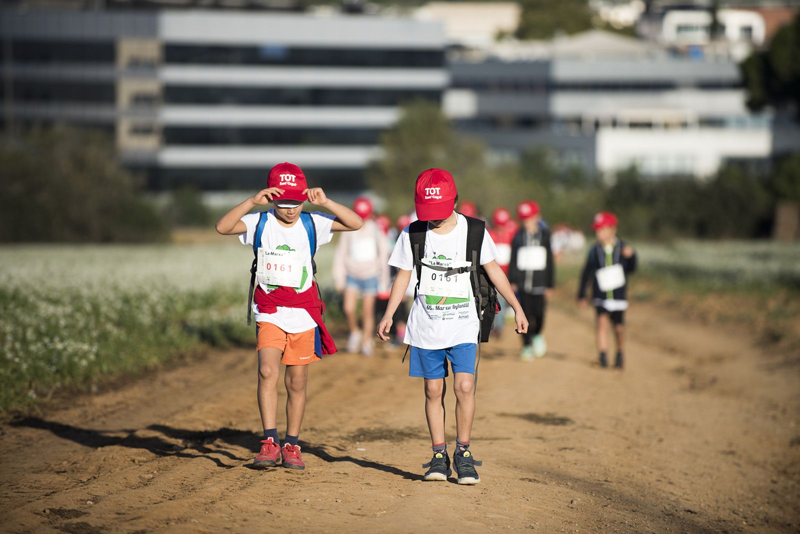 La Marxa Infantil del Club Muntanyenc de Sant Cugat de 2024 FOTO: Bernat Millet