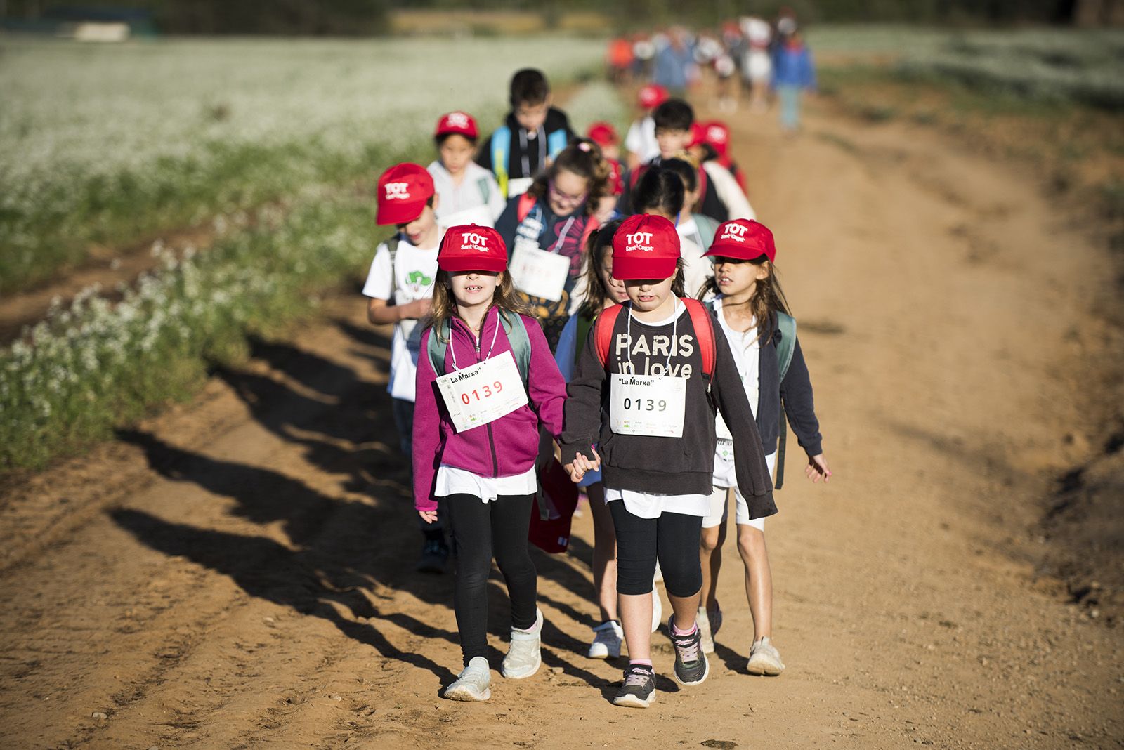 La Marxa Infantil del Club Muntanyenc de Sant Cugat de 2024 FOTO: Bernat Millet