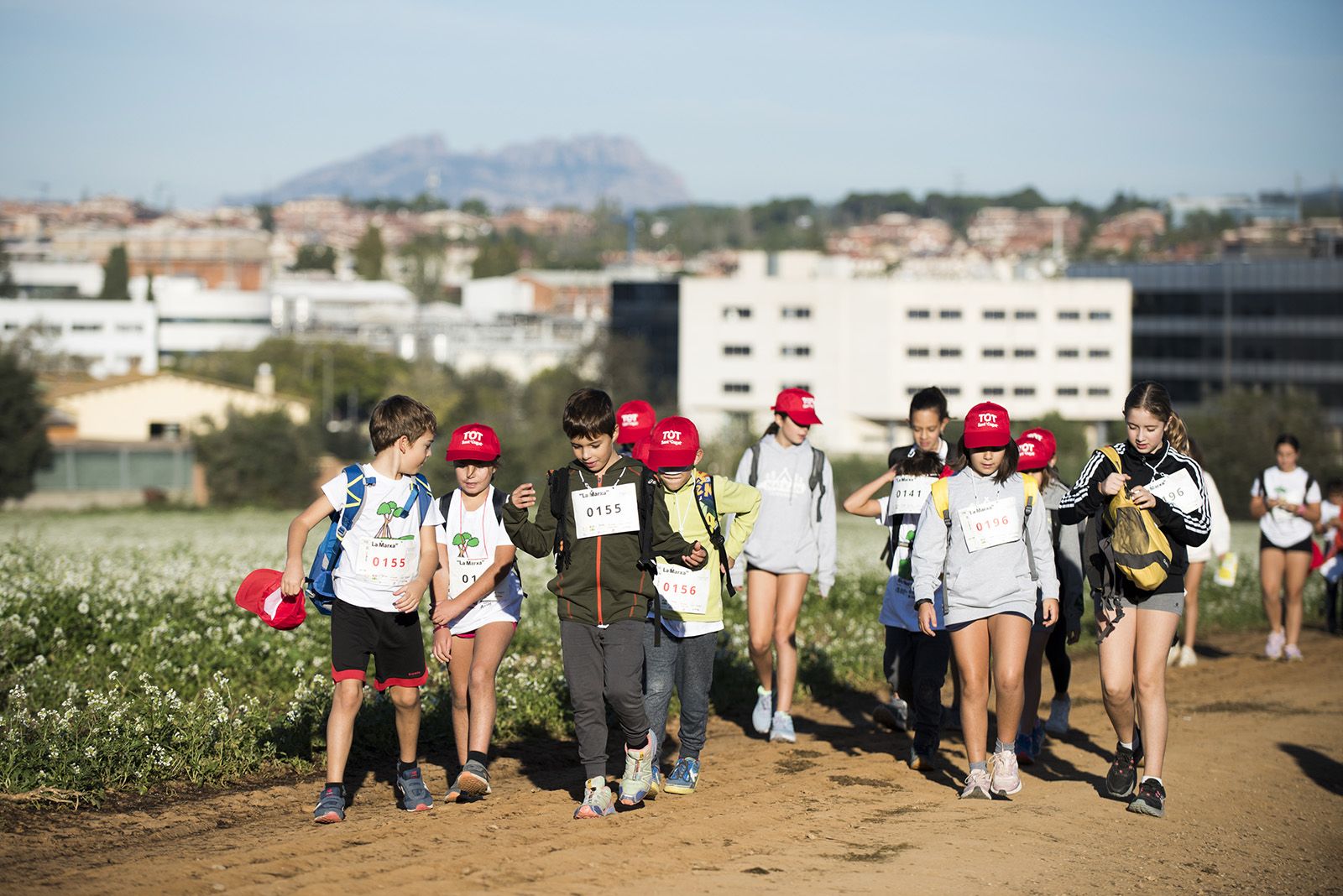 La Marxa Infantil del Club Muntanyenc de Sant Cugat de 2024 FOTO: Bernat Millet