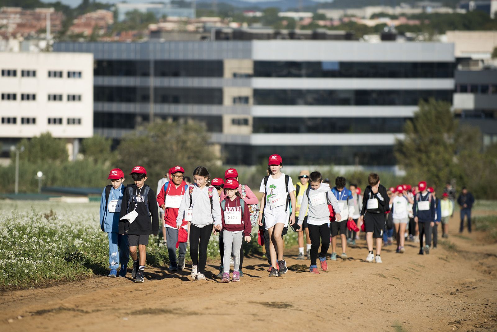 La Marxa Infantil del Club Muntanyenc de Sant Cugat de 2024 FOTO: Bernat Millet