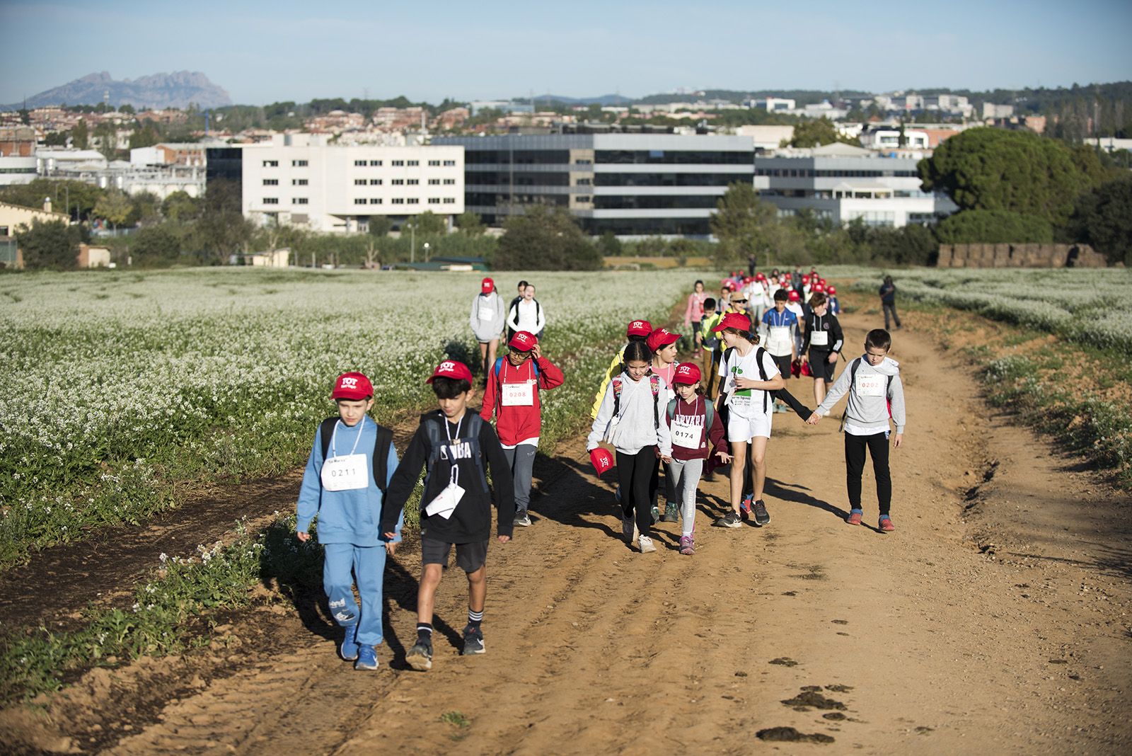 La Marxa Infantil del Club Muntanyenc de Sant Cugat de 2024 FOTO: Bernat Millet