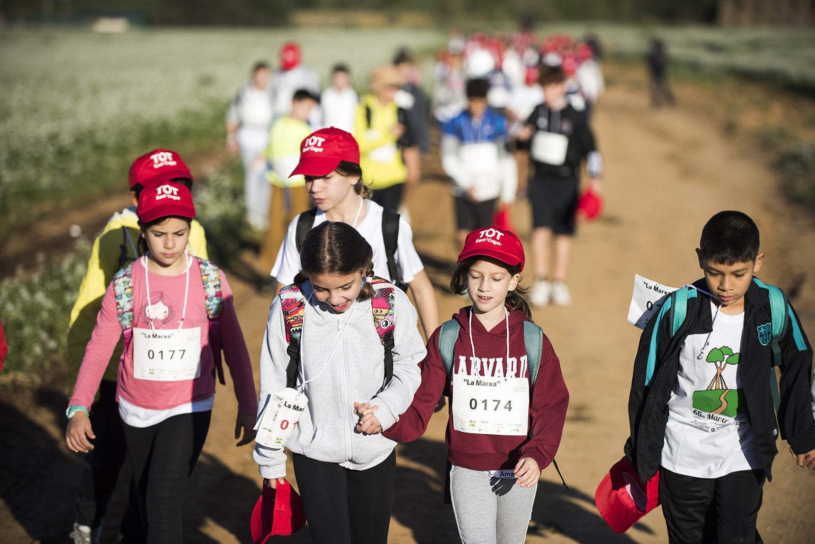 La Marxa Infantil del Club Muntanyenc de Sant Cugat de 2024 FOTO: Bernat Millet