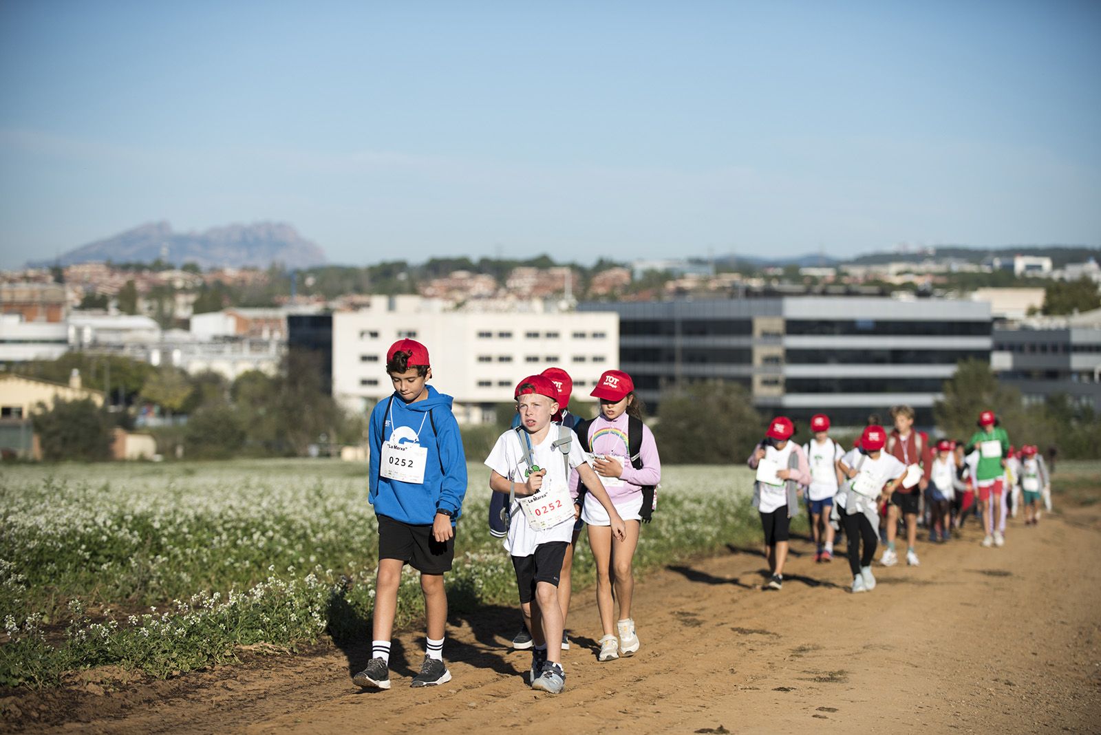 La Marxa Infantil del Club Muntanyenc de Sant Cugat de 2024 FOTO: Bernat Millet