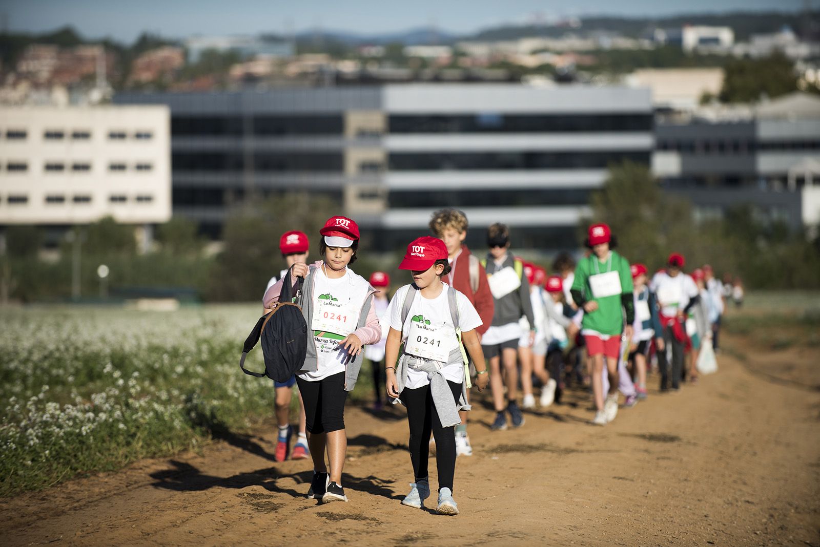 La Marxa Infantil del Club Muntanyenc de Sant Cugat de 2024 FOTO: Bernat Millet