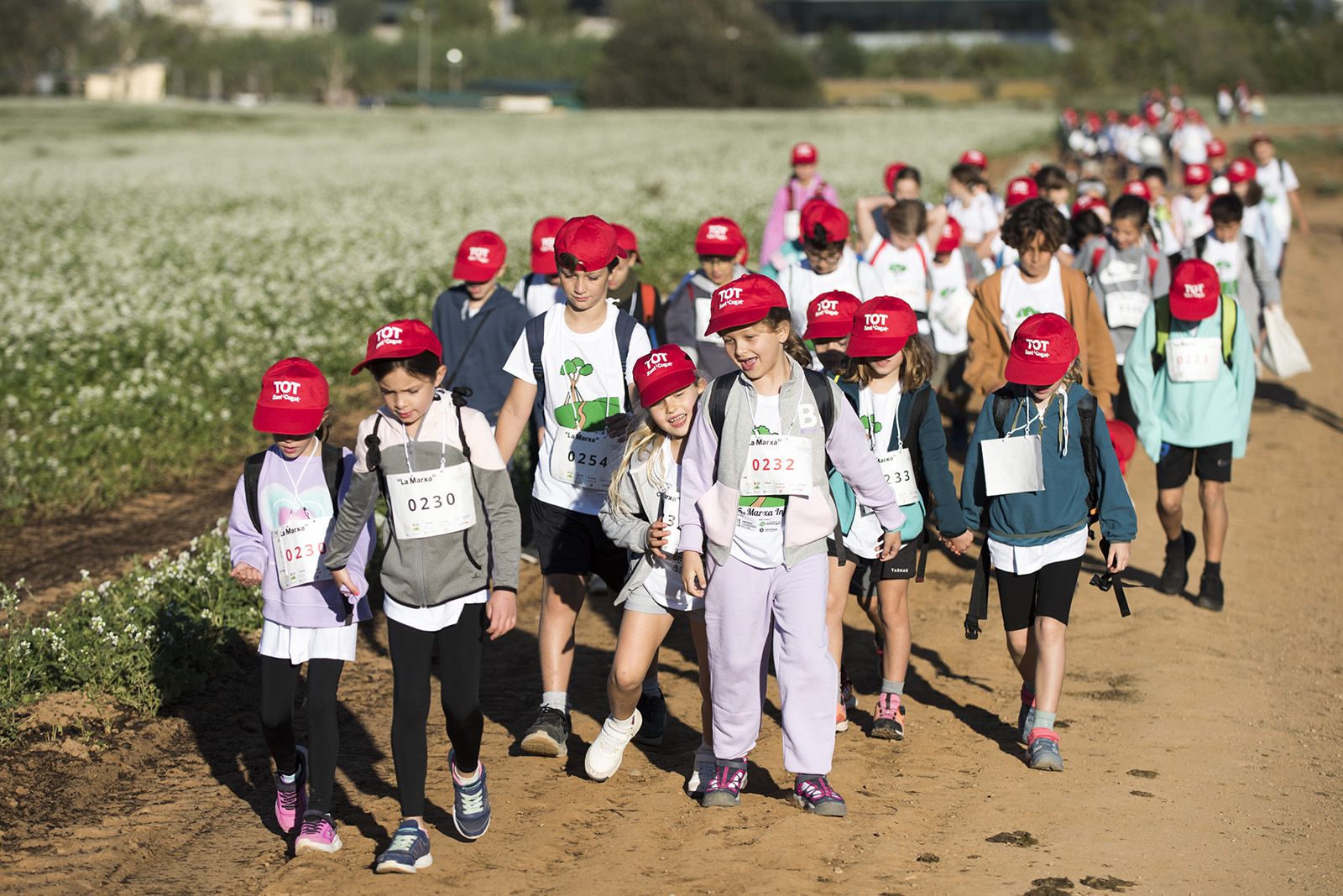 La Marxa Infantil del Club Muntanyenc de Sant Cugat de 2024 FOTO: Bernat Millet