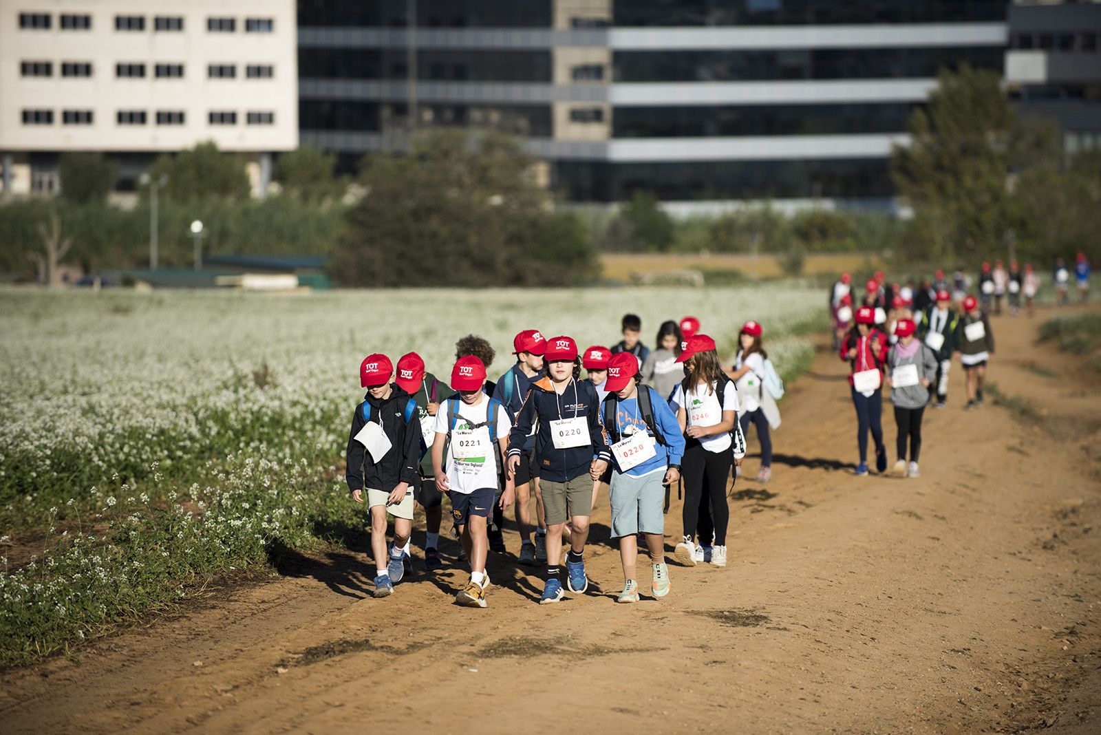 La Marxa Infantil del Club Muntanyenc de Sant Cugat de 2024 FOTO: Bernat Millet