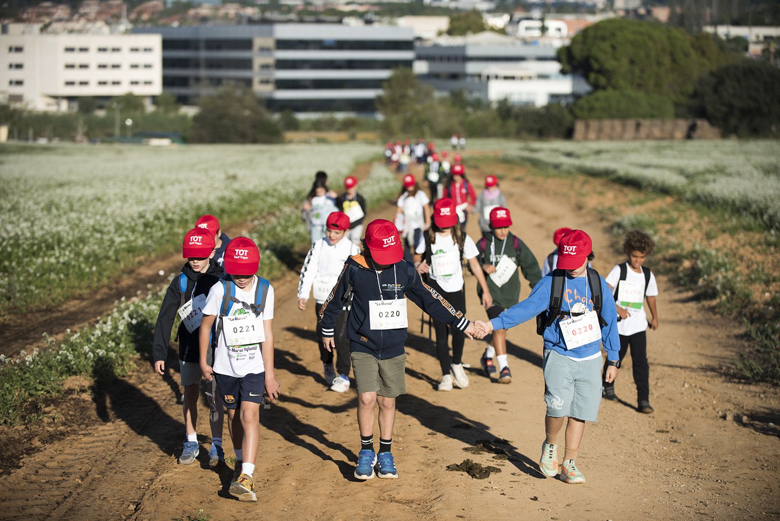 La Marxa Infantil del Club Muntanyenc de Sant Cugat de 2024 FOTO: Bernat Millet