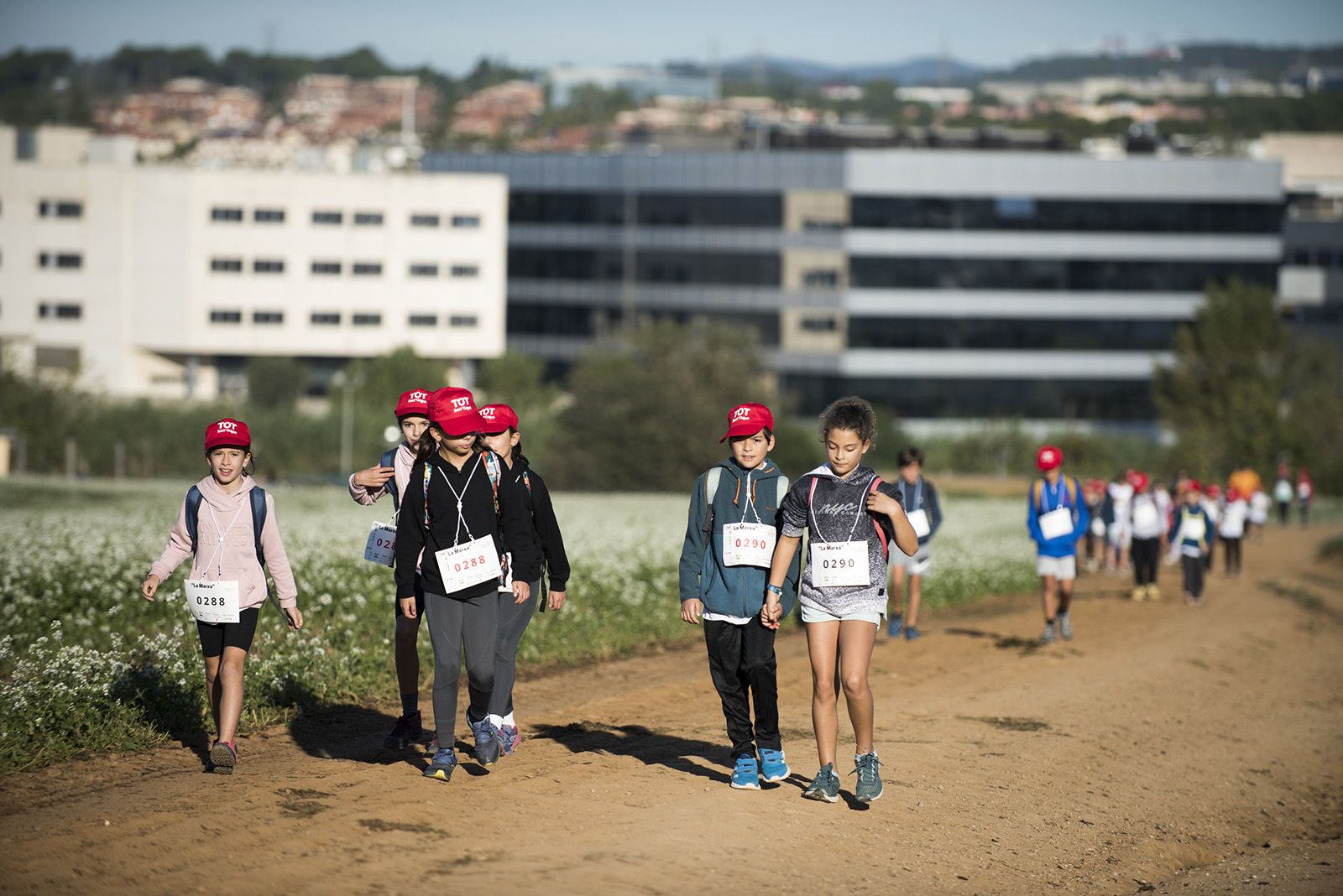 La Marxa Infantil del Club Muntanyenc de Sant Cugat de 2024 FOTO: Bernat Millet