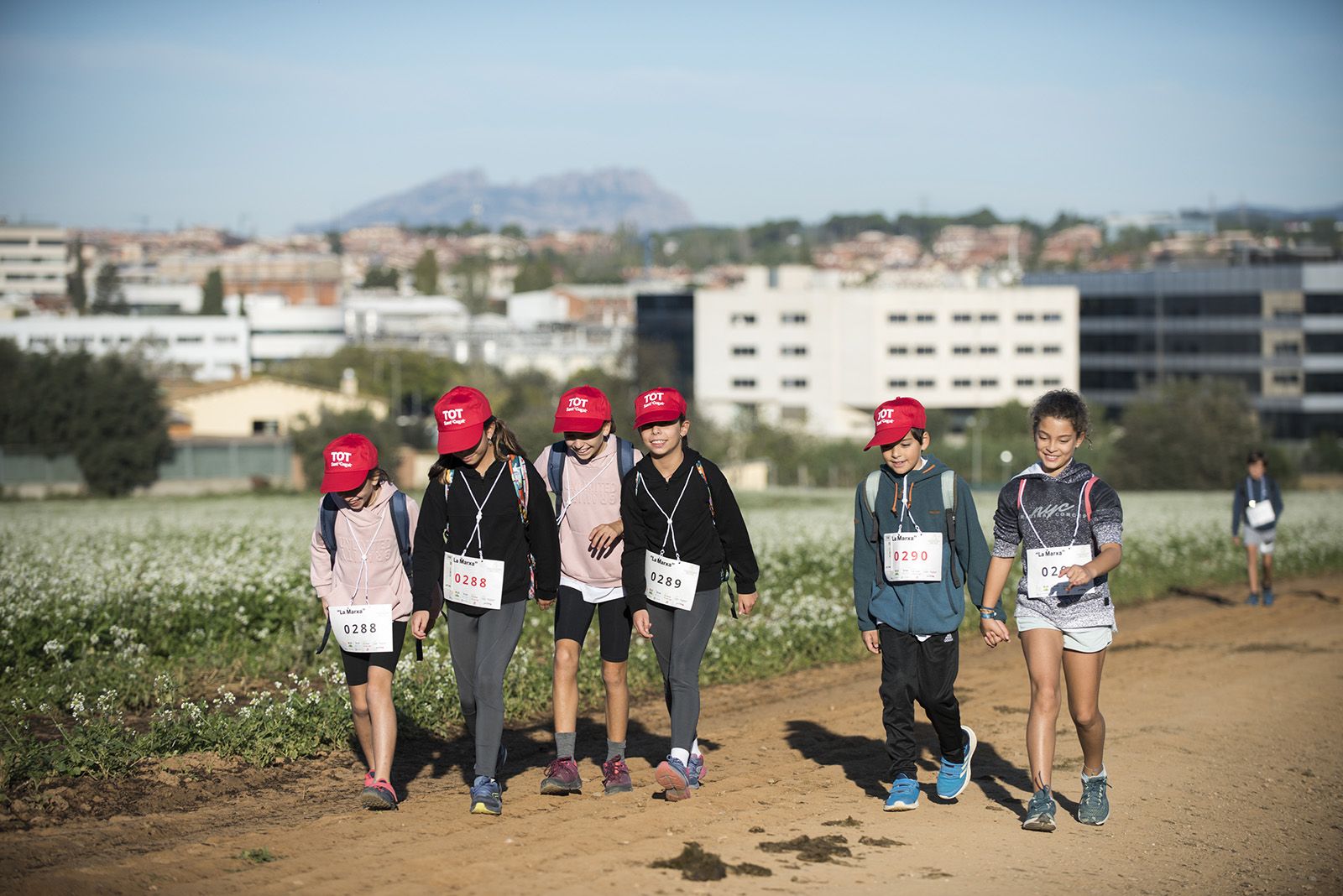 La Marxa Infantil del Club Muntanyenc de Sant Cugat de 2024 FOTO: Bernat Millet