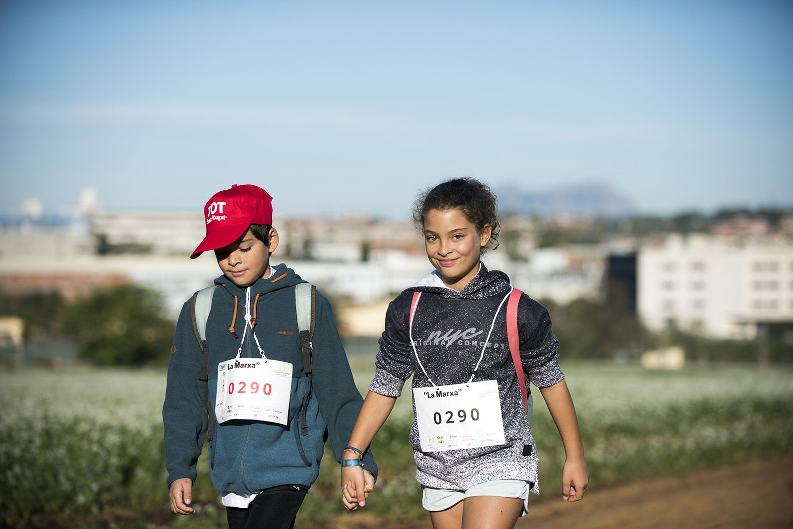 La Marxa Infantil del Club Muntanyenc de Sant Cugat de 2024 FOTO: Bernat Millet