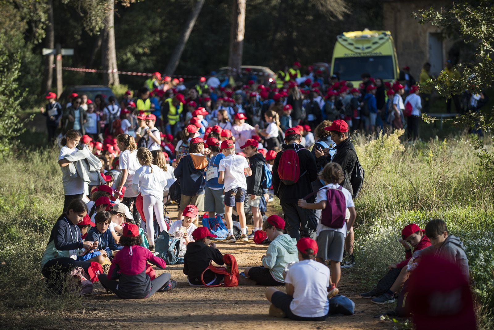 La Marxa Infantil del Club Muntanyenc de Sant Cugat de 2024 FOTO: Bernat Millet