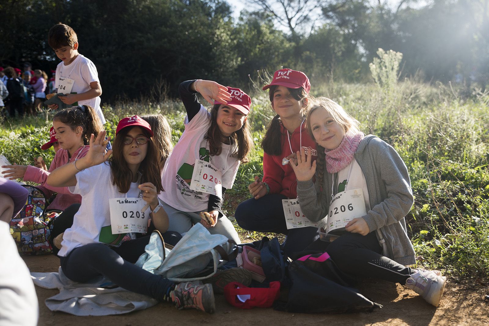 La Marxa Infantil del Club Muntanyenc de Sant Cugat de 2024 FOTO: Bernat Millet