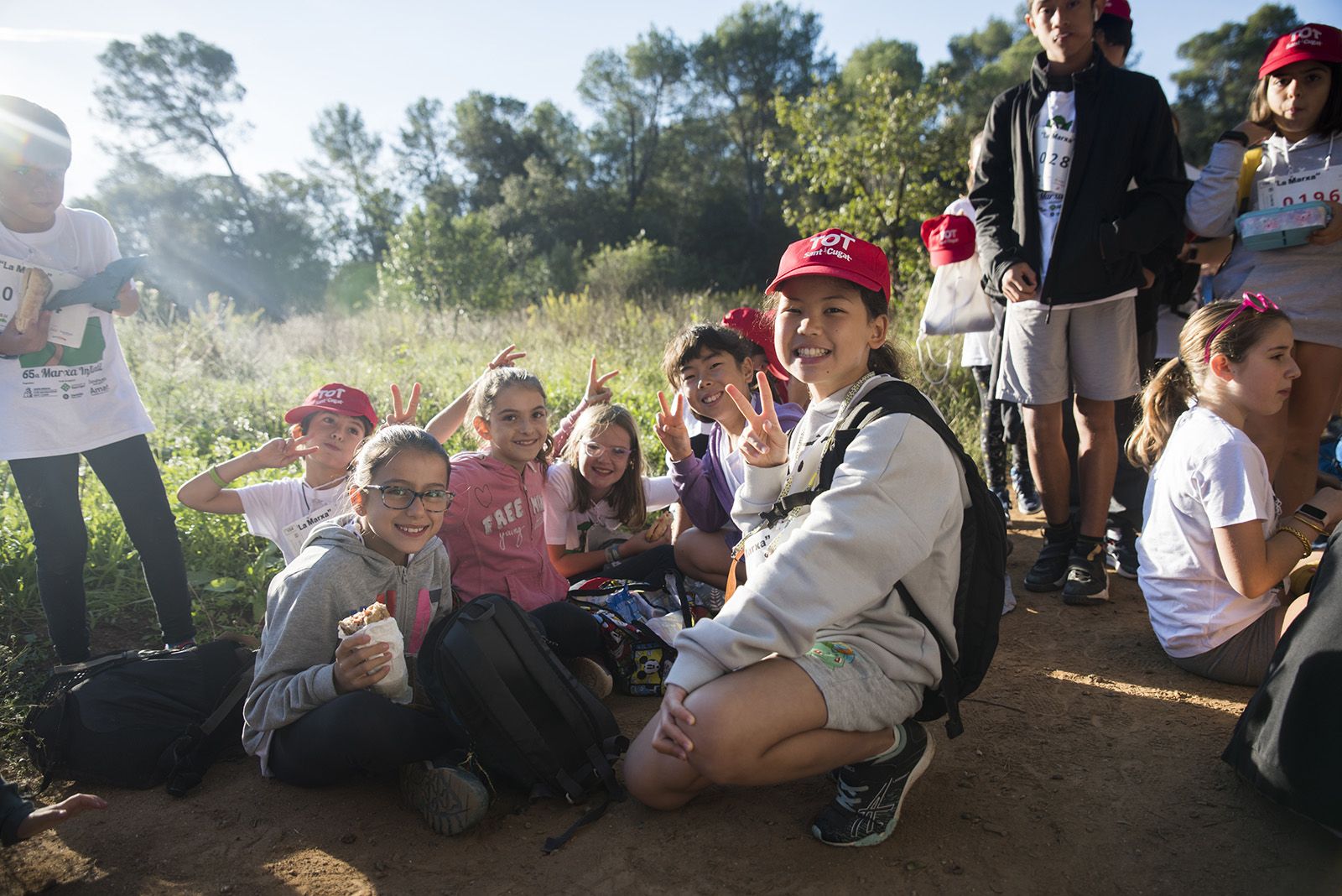 La Marxa Infantil del Club Muntanyenc de Sant Cugat de 2024 FOTO: Bernat Millet