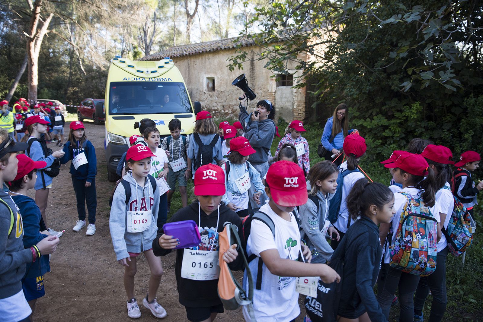 La Marxa Infantil del Club Muntanyenc de Sant Cugat de 2024 FOTO: Bernat Millet