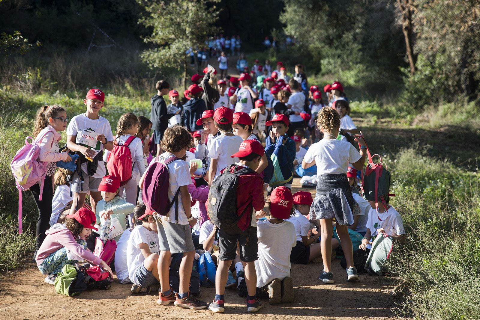 La Marxa Infantil del Club Muntanyenc de Sant Cugat de 2024 FOTO: Bernat Millet