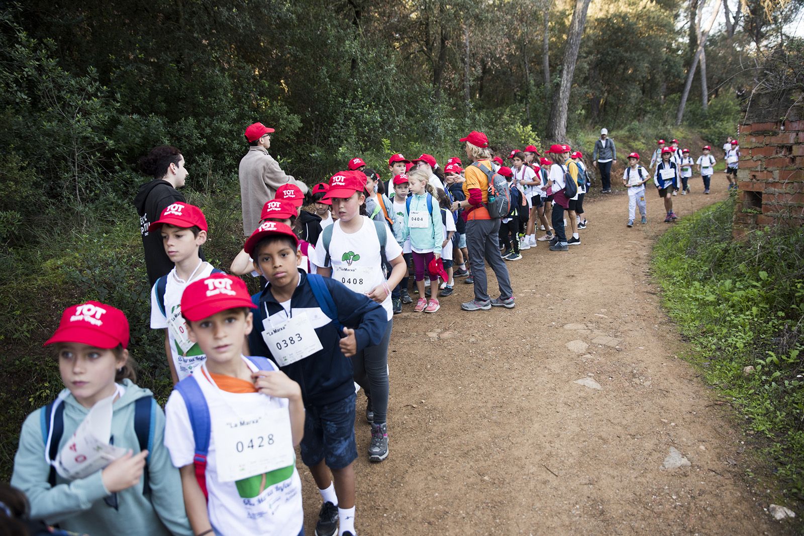 La Marxa Infantil del Club Muntanyenc de Sant Cugat de 2024 FOTO: Bernat Millet