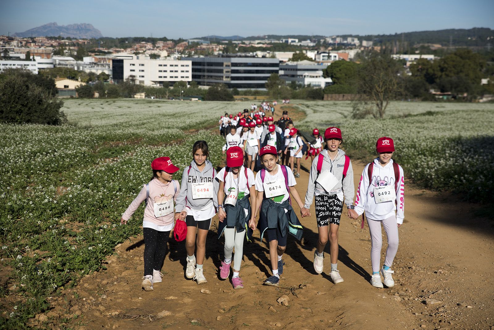 La Marxa Infantil del Club Muntanyenc de Sant Cugat de 2024 FOTO: Bernat Millet