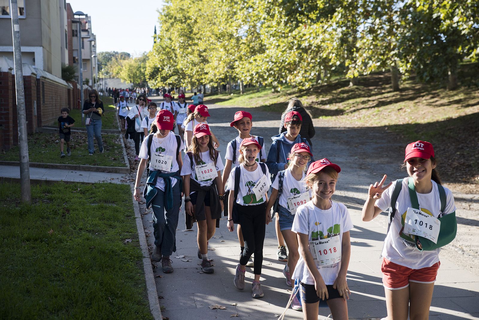 La Marxa Infantil del Club Muntanyenc de Sant Cugat de 2024 FOTO: Bernat Millet