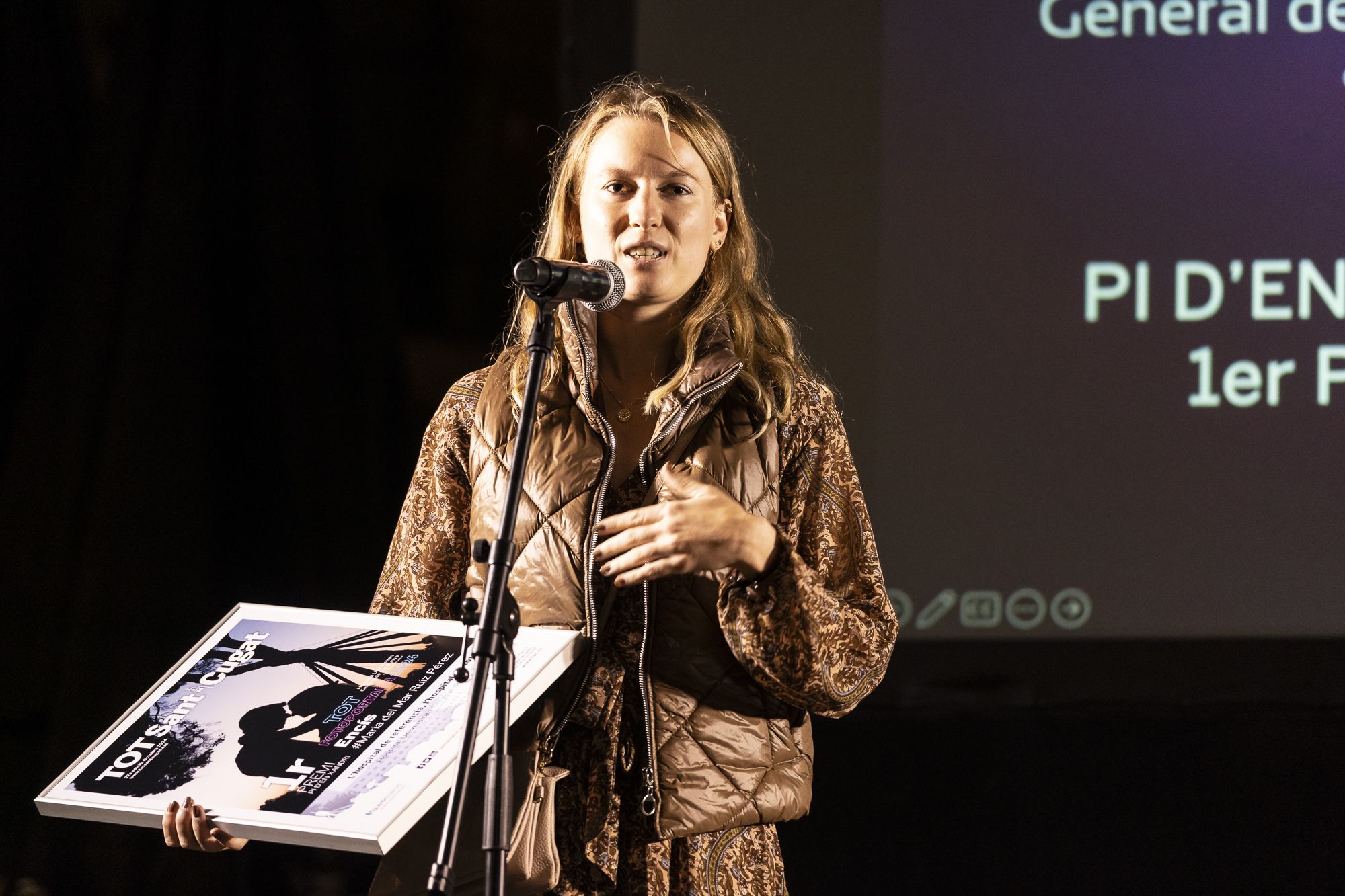 Acte d'entrega de premis i inauguració del 27è TOT Fotoportada FOTO: Mireia Comas