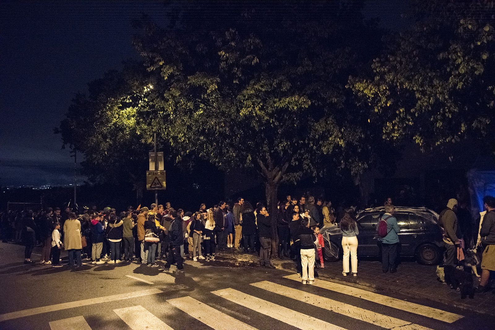 Túnel del terror de Les Planes. FOTO: Bernat Millet.