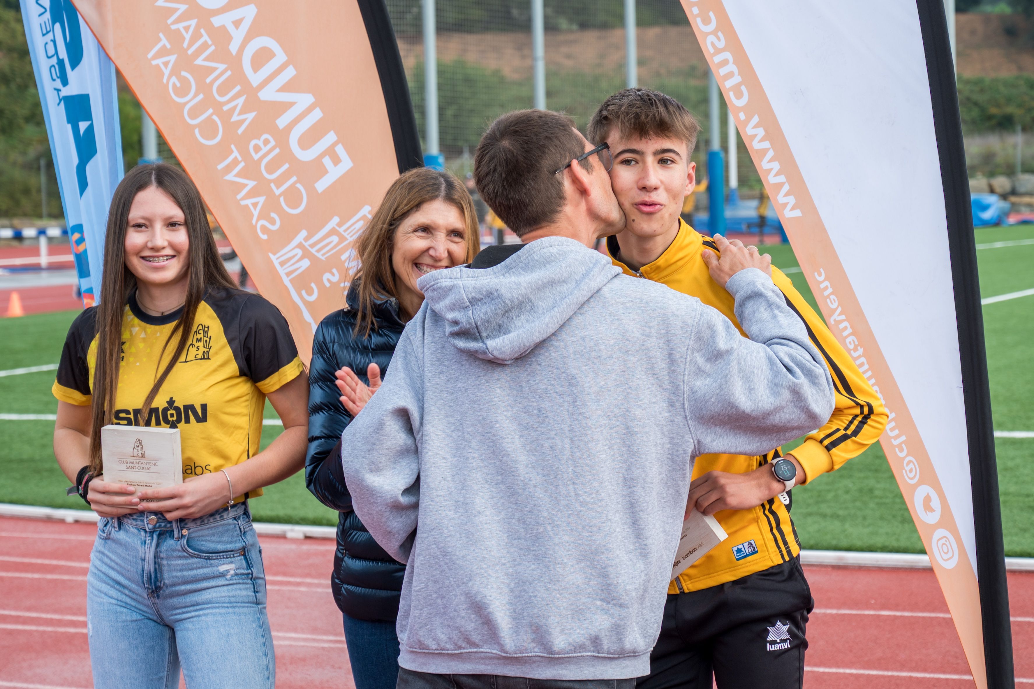 Presentació d'equips de la secció d'atletisme del Club Muntanyenc de Sant Cugat. FOTO: Carmelo Jiménez (TOT Sant Cugat)