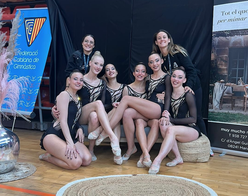 L'equip sènior del Club Muntanyenc Sant Cugat que va assolir plaça pel Campionat d'Espanya. FOTO: Cedida