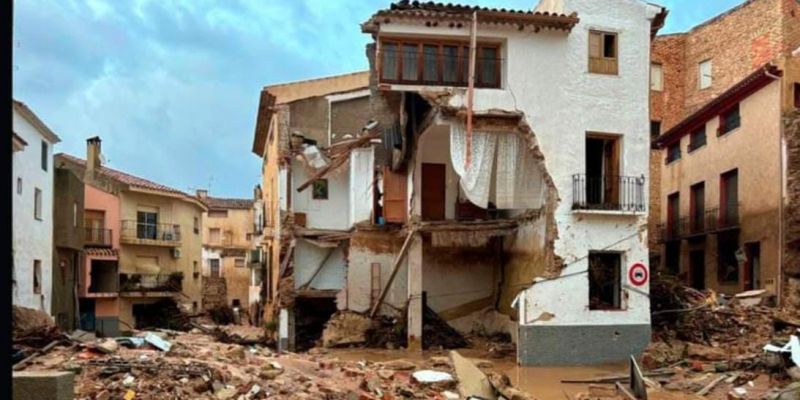 Letur, un dels pobles afectats per la DANA. FOTO: Cedida