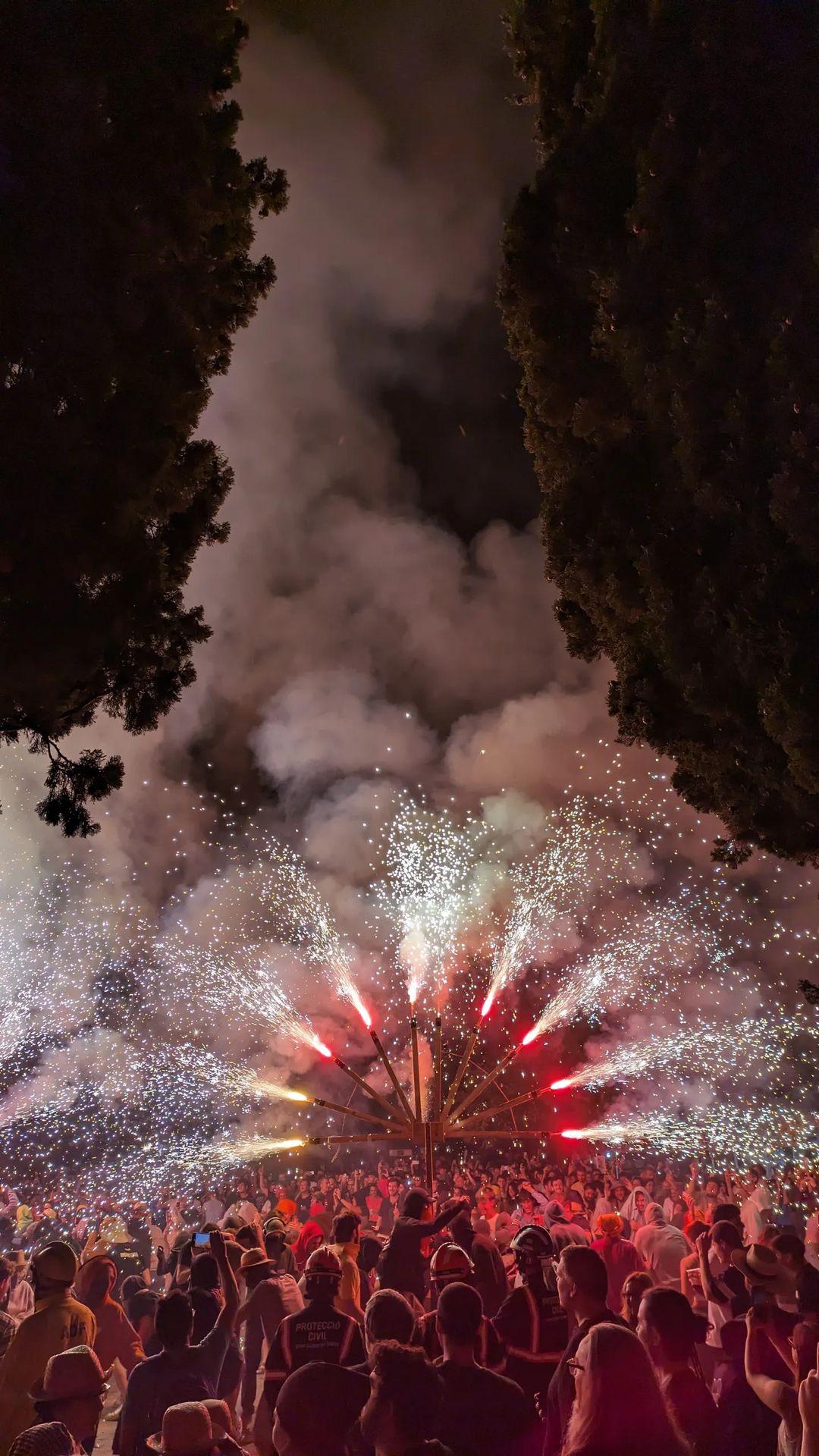 Imponent Correfoc · Plaça Octavià FOTO: Pau Costa Capdevila